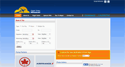 Desktop Screenshot of flightticketnepal.com